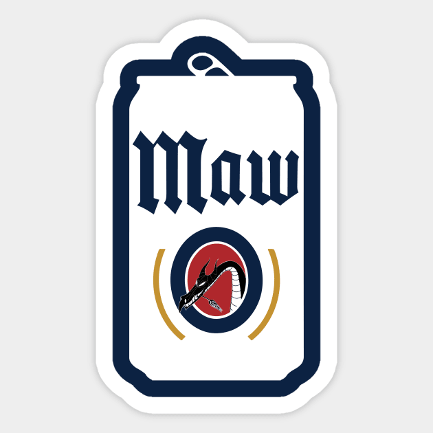 Maw Lite Sticker by obeytheg1ant